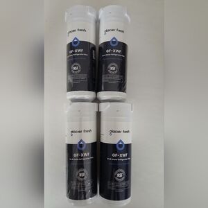 GLACIER FRESH XWF Refrigerator Water Filter 2 Pack New Compatible with GE XWF